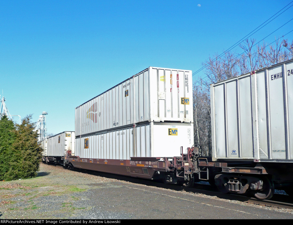 Northbound Double Stack Intermodal